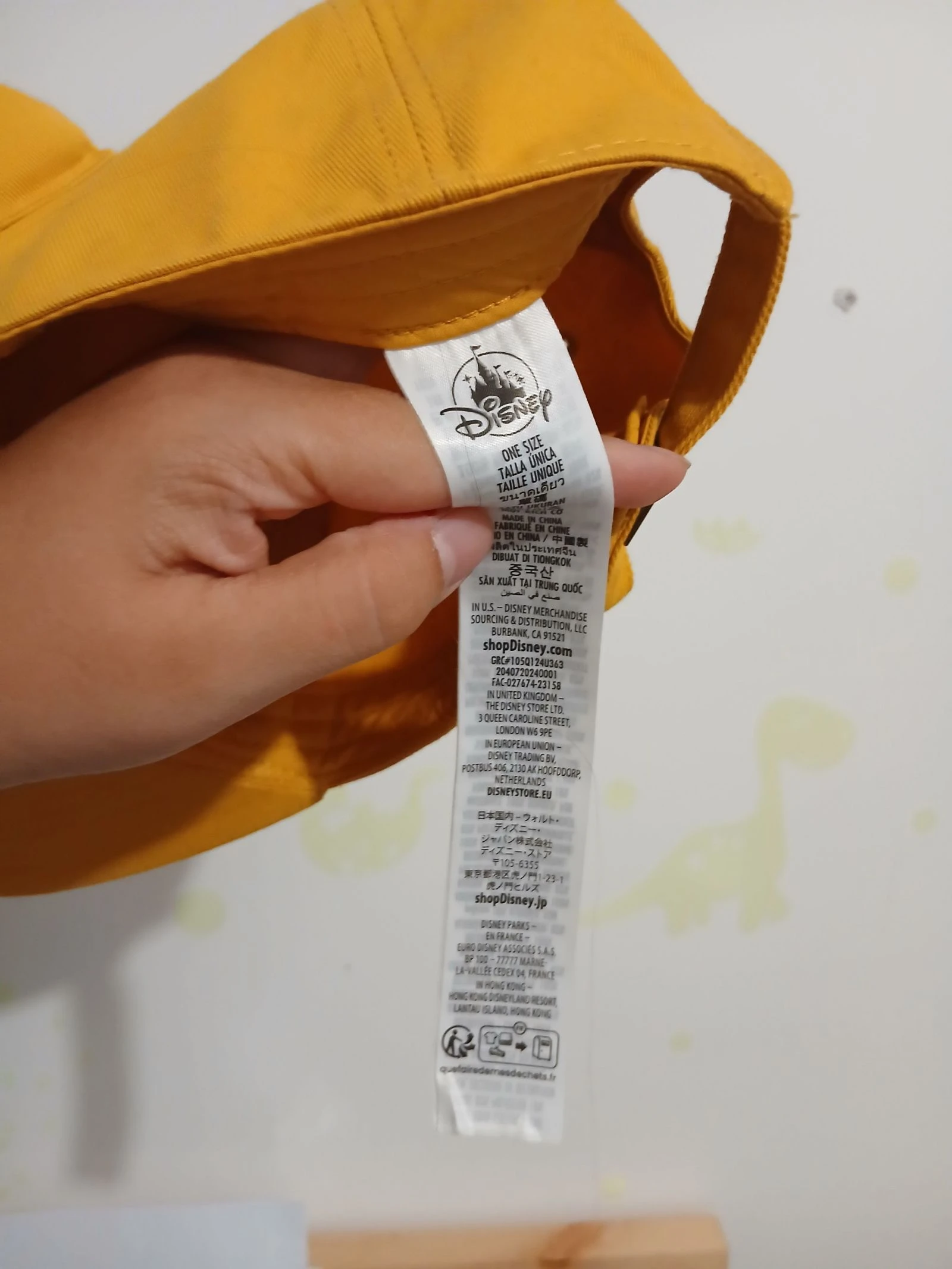 Boné oficial Disney estrela – photo 3